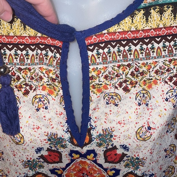 KYLA SEO Boho Chic Top Shirt Tunic - Picture 2 of 9